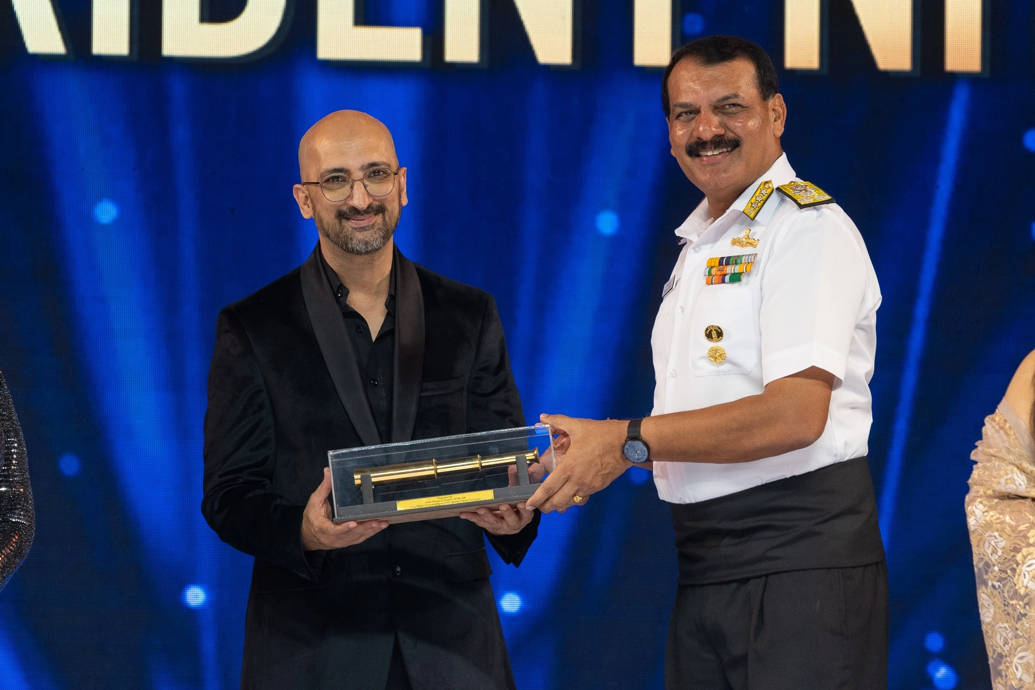 Honored by Admiral Dinesh Kumar Tripathi, Chief of the Naval Staff