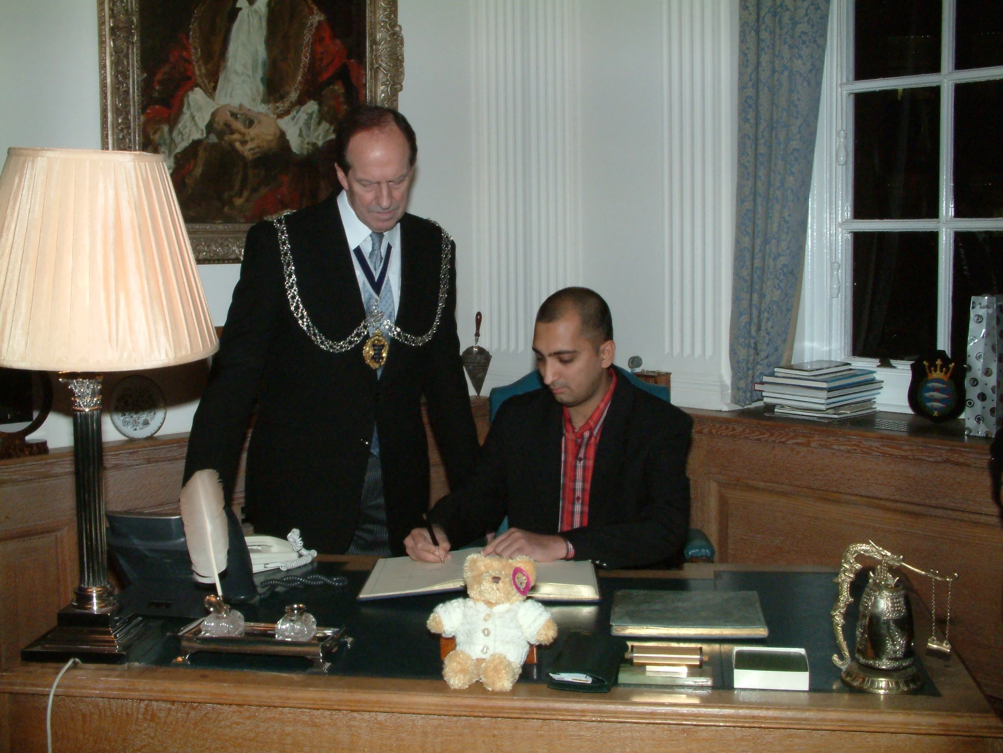 Honored by the Mayor of Kingston Upon Thames, London (UK)